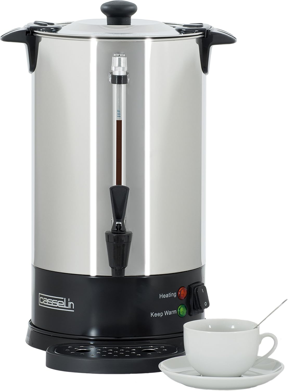 Casselin cpc60s percolateur a caffè 60 tazze SP, inox