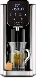 CASO HW 660 - Dispenser d’acqua calda da 2,7 L - acqua calda in pochi secondi, fino al 50% di risparmio energetico rispetto ai bollitori elettrici, 40-100°C, adatto per alimenti per neonati(HW 660)