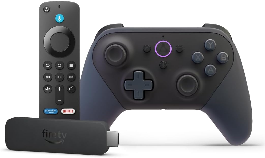 Fire TV Stick 4K Plus + controller Luna | Bundle per giocare in streaming